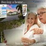 a man and woman looking at a tablet