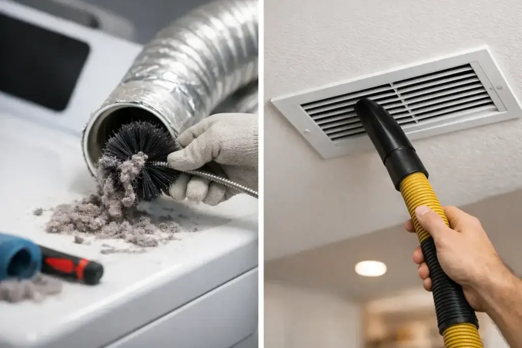New Purchase Must-Do: Clean Dryer and A/C Vents | Stephanie Kaufman New Purchase Must-Do: Clean Dryer and A/C Vents